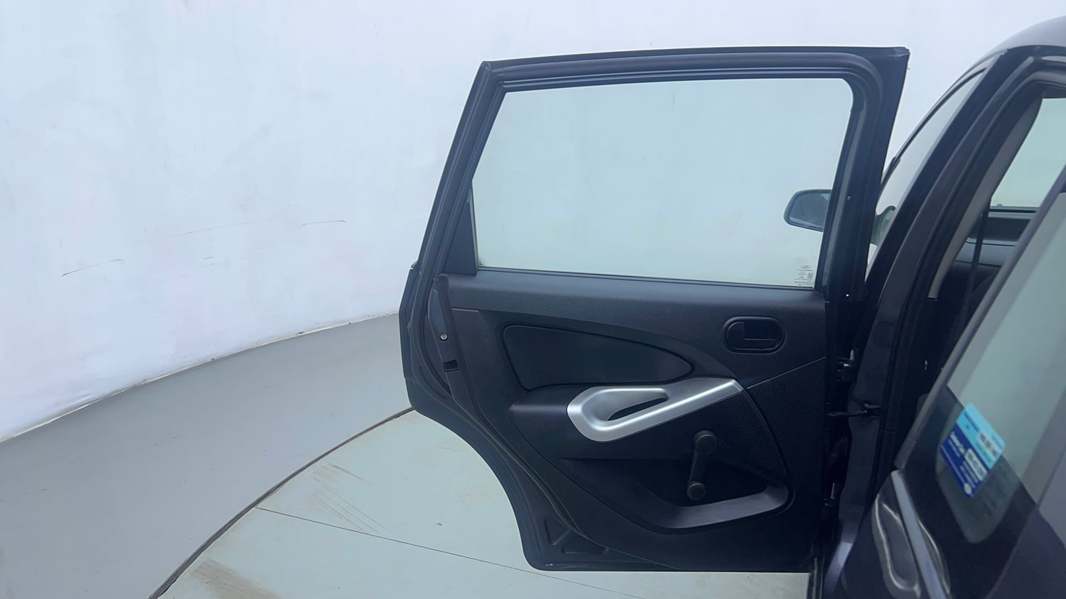 Used 2014 Ford Figo Duratec Petrol ZXI 1.2 Petrol Manual interior LEFT REAR DOOR OPEN VIEW