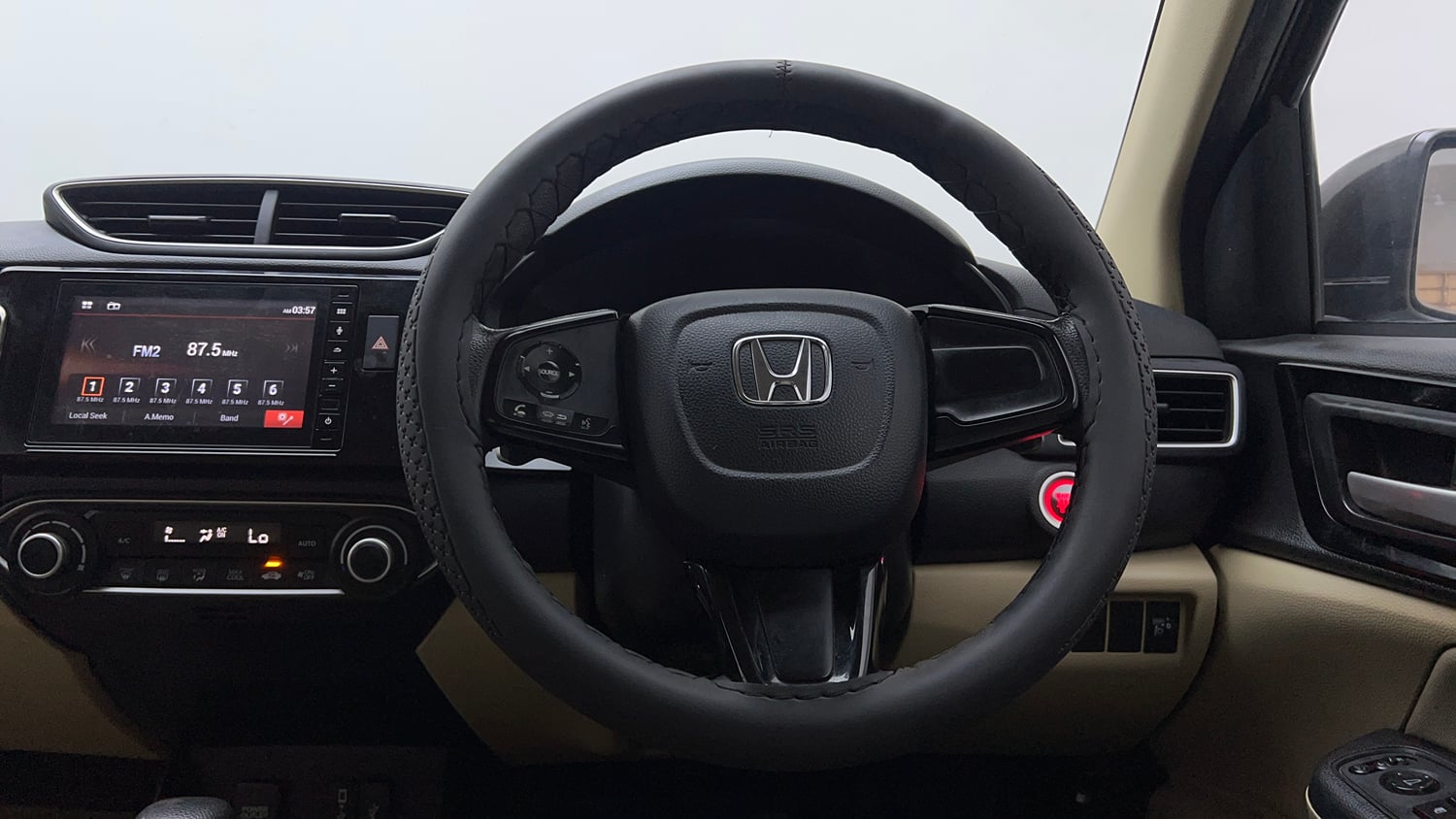 Used 2021 Honda Amaze 1.2 VX CVT Petrol Petrol Automatic interior STEERING VIEW