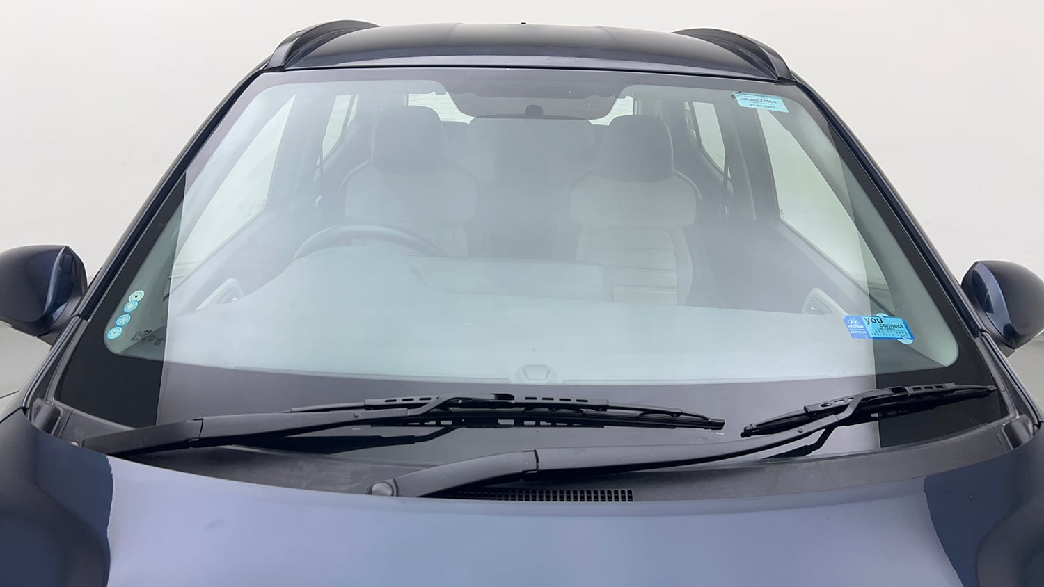 Used 2023 Hyundai Grand i10 Nios Sportz AMT 1.2 Kappa VTVT Petrol Automatic exterior FRONT WINDSHIELD VIEW
