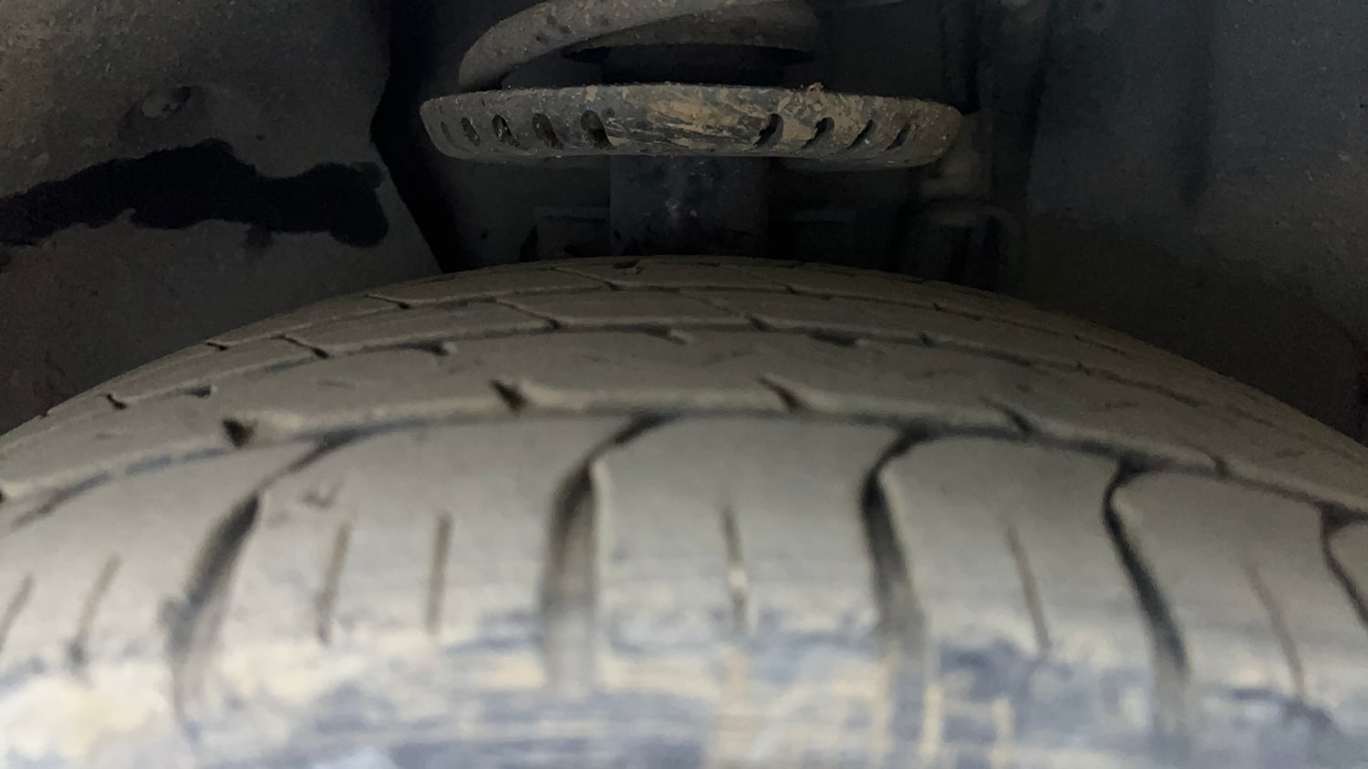 Used 2021 Volkswagen Polo GT Petrol Automatic tyres LEFT FRONT TYRE TREAD VIEW