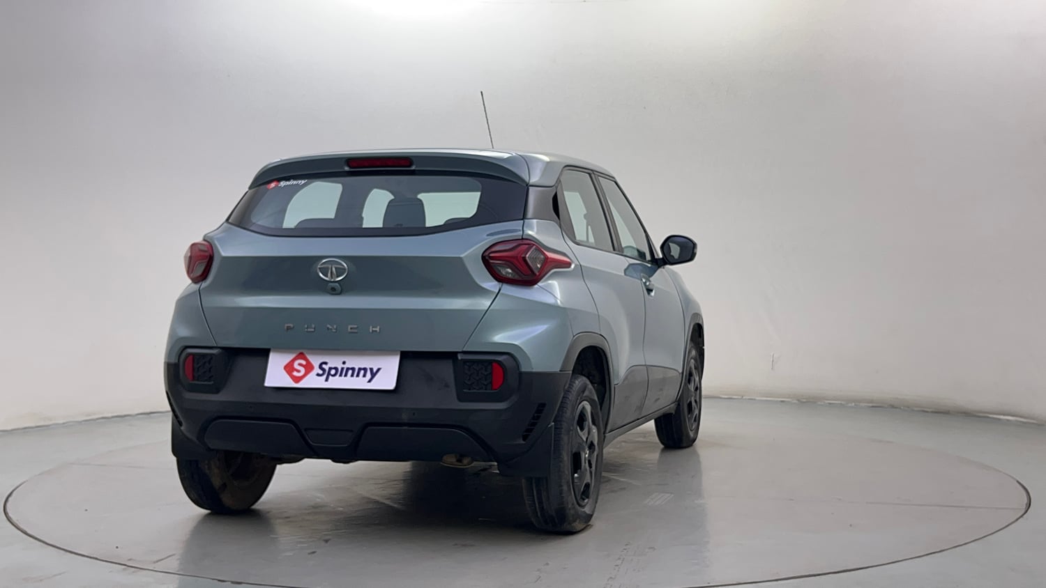 Used 2022 Tata Punch Accomplished AMT Petrol Automatic exterior RIGHT REAR CORNER VIEW