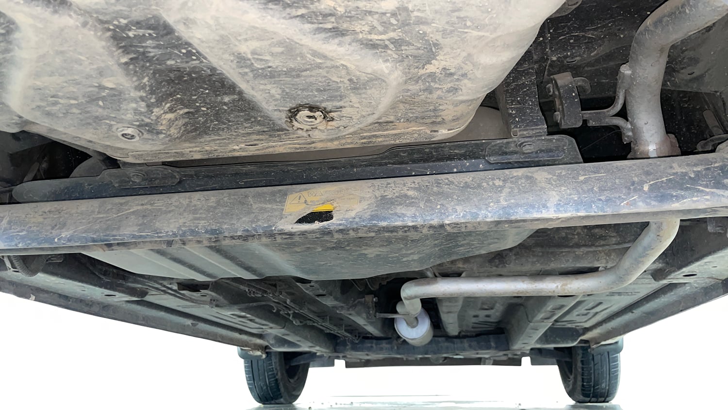 Used 2022 Tata Punch Adventure MT Petrol Manual extra REAR UNDERBODY VIEW (TAKEN FROM REAR)