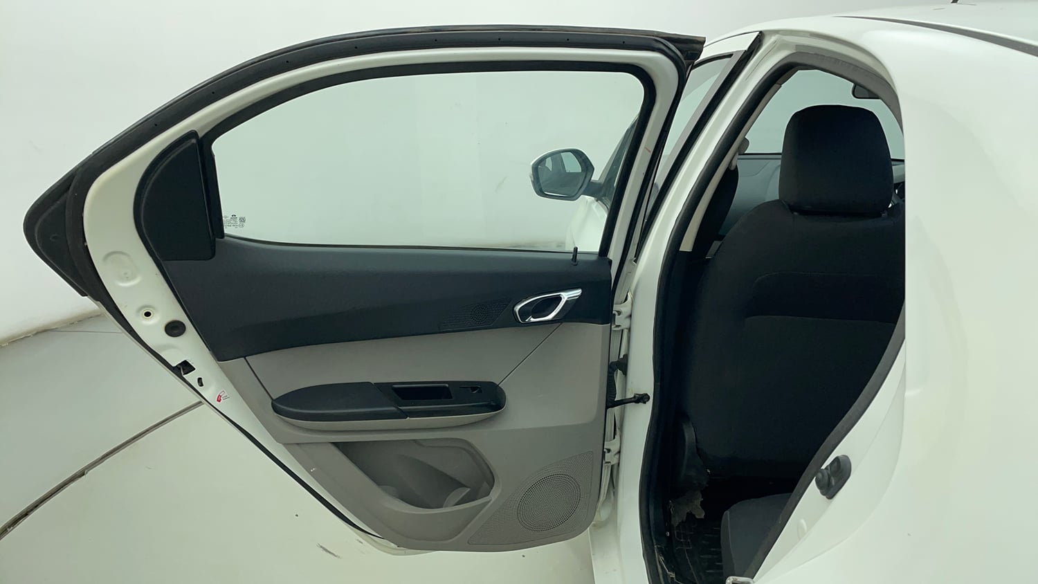 Used 2018 Tata Tiago Revotron XZ Petrol Manual interior LEFT REAR DOOR OPEN VIEW