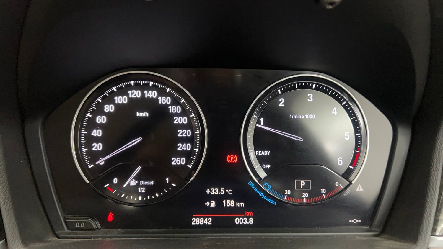 Used 2021 BMW X1 sDrive20d xLine Diesel Automatic interior CLUSTERMETER VIEW