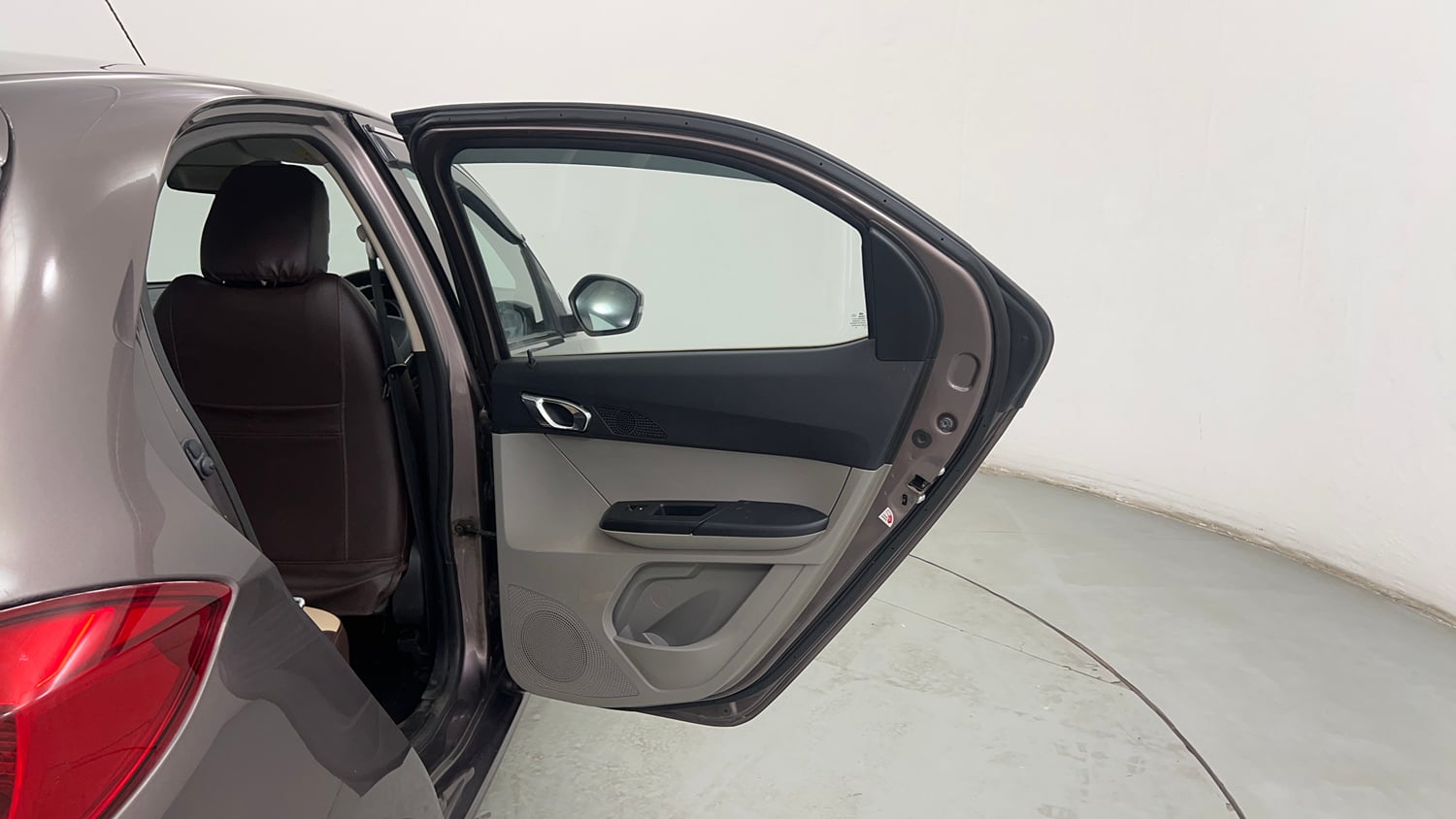 Used 2017 Tata Tiago Revotron XZ Petrol Manual interior RIGHT REAR DOOR OPEN VIEW