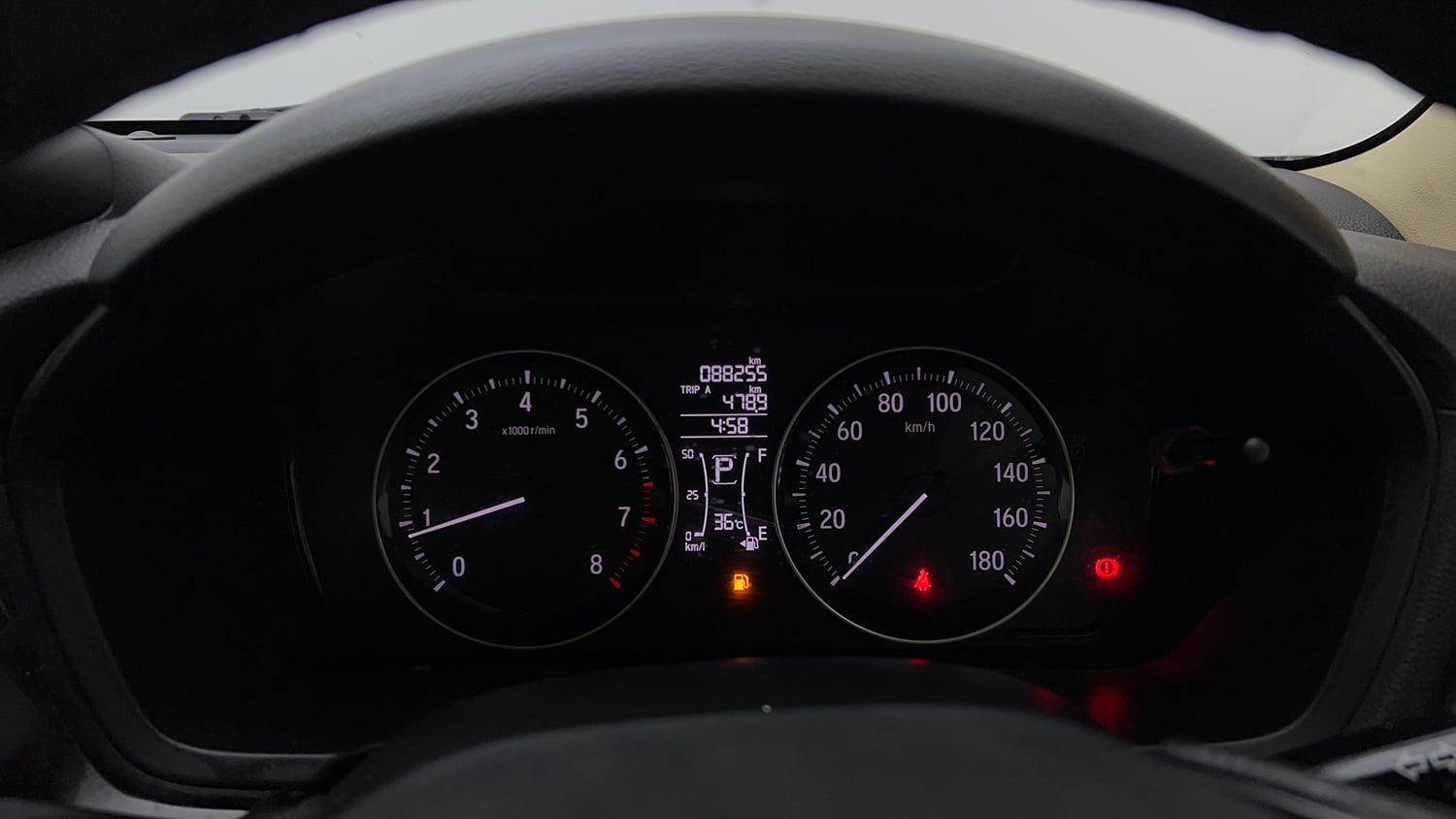 Used 2021 Honda Amaze 1.2 VX CVT Petrol Petrol Automatic interior CLUSTERMETER VIEW