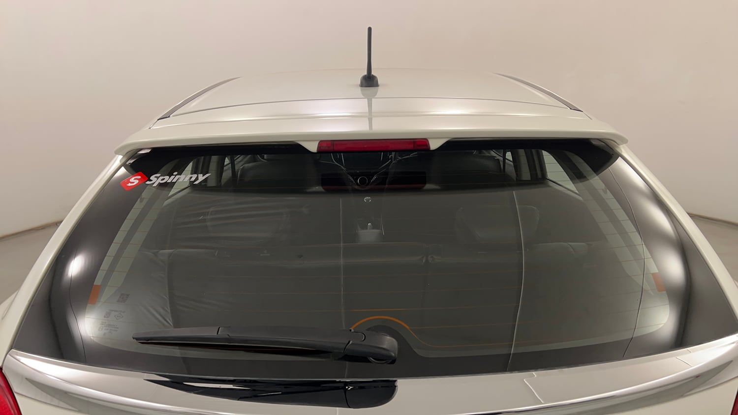 Used 2021 Toyota Glanza G Petrol Manual exterior BACK WINDSHIELD VIEW