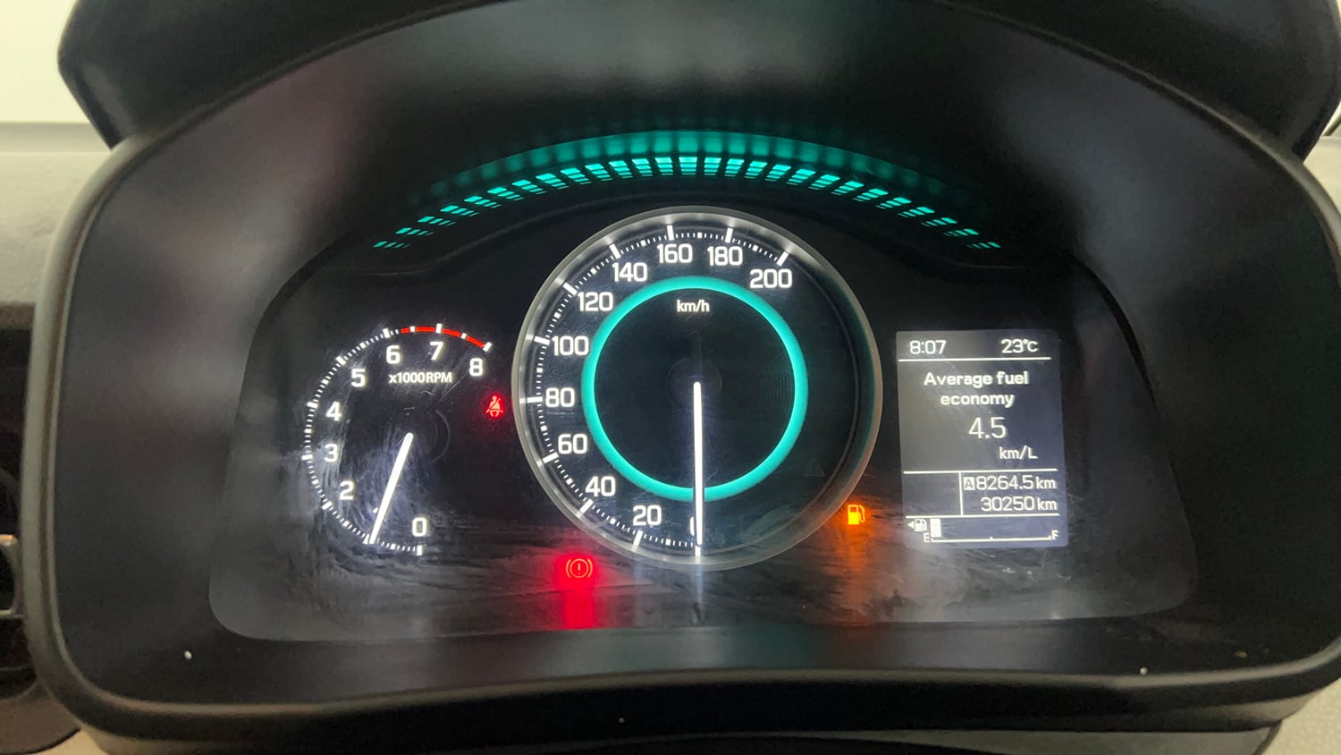 Used 2022 Maruti Suzuki Ignis Alpha 1.2 MT Petrol Manual interior CLUSTERMETER VIEW