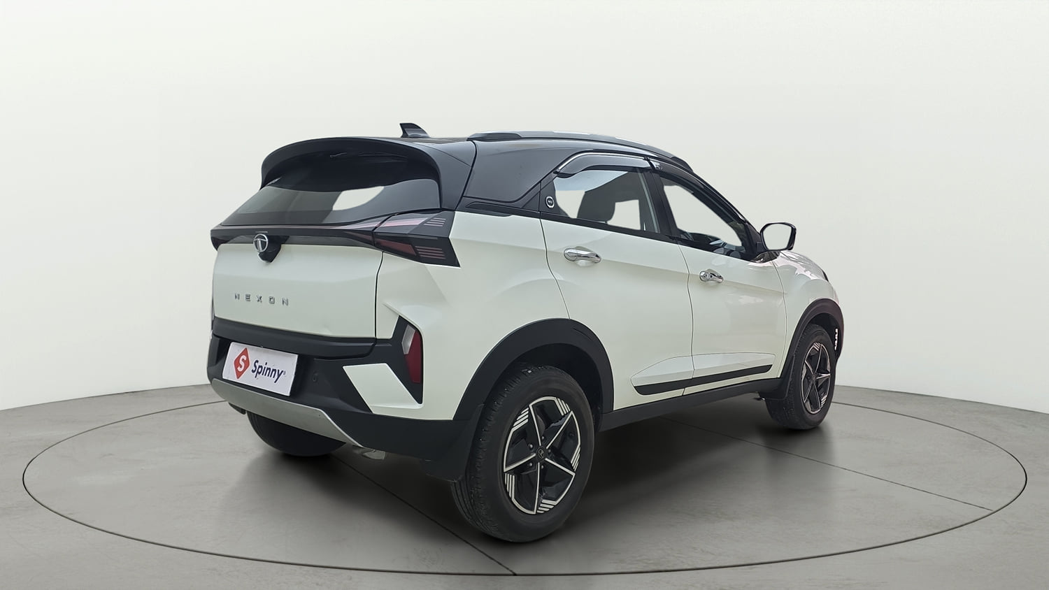 Used 2023 Tata Nexon Fearless Plus S 1.2 Revotron Petrol 6MT DT Petrol Manual exterior RIGHT REAR CORNER VIEW