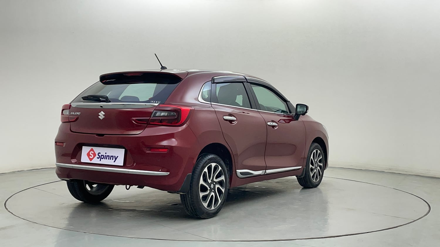 Used 2022 Maruti Suzuki Baleno Alpha MT Petrol Manual exterior RIGHT REAR CORNER VIEW