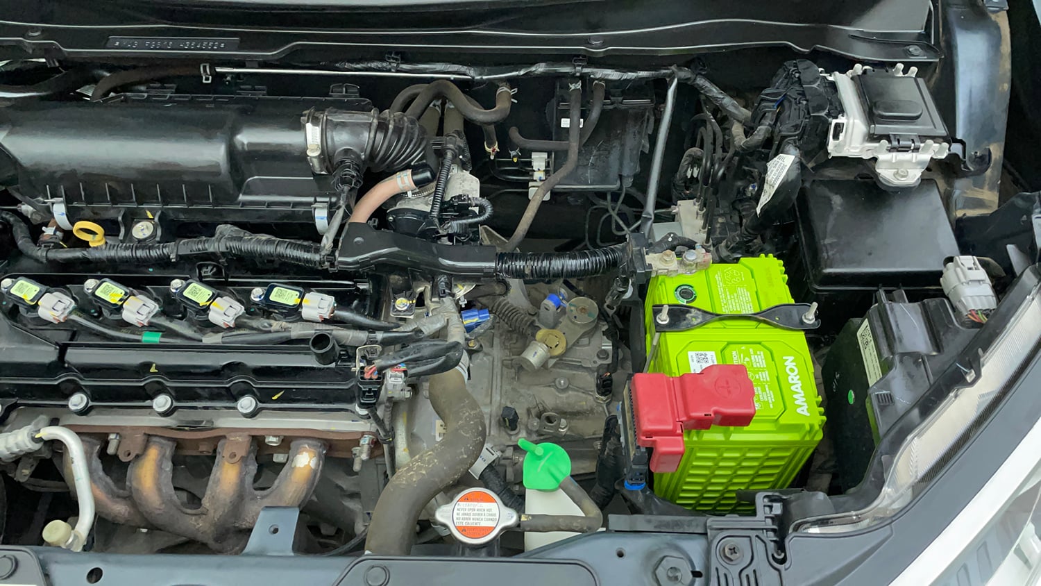 Used 2022 Maruti Suzuki Ignis Alpha 1.2 MT Petrol Manual engine ENGINE LEFT SIDE VIEW