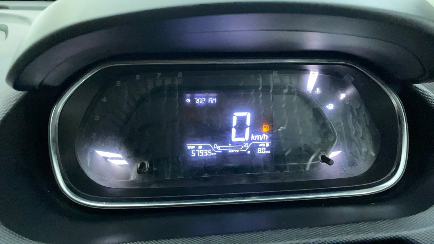 Used 2022 Tata Tiago XT Rhythm Petrol Manual interior CLUSTERMETER VIEW