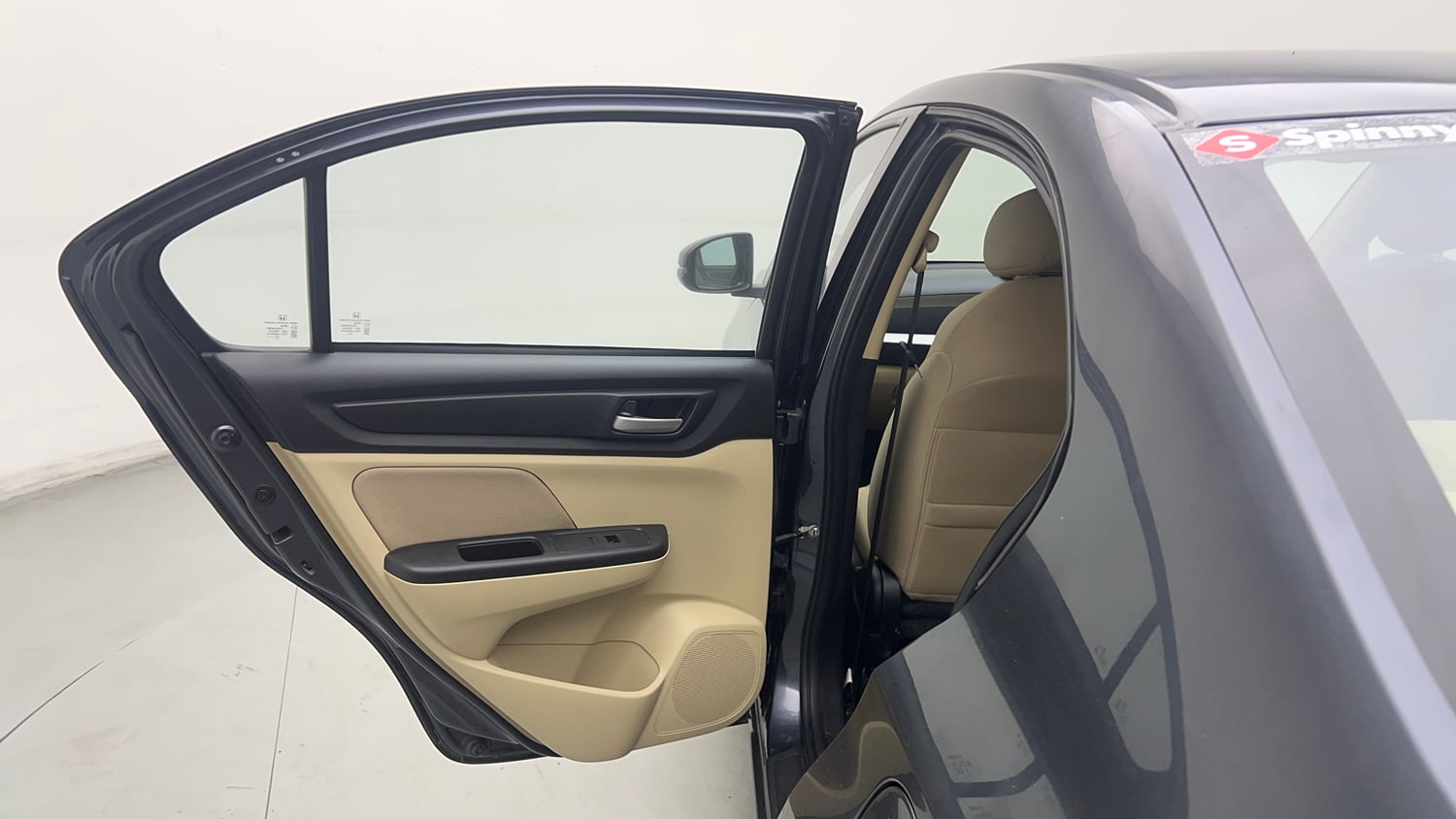 Used 2022 Honda Amaze S MT 1.2 Petrol Petrol Manual interior LEFT REAR DOOR OPEN VIEW