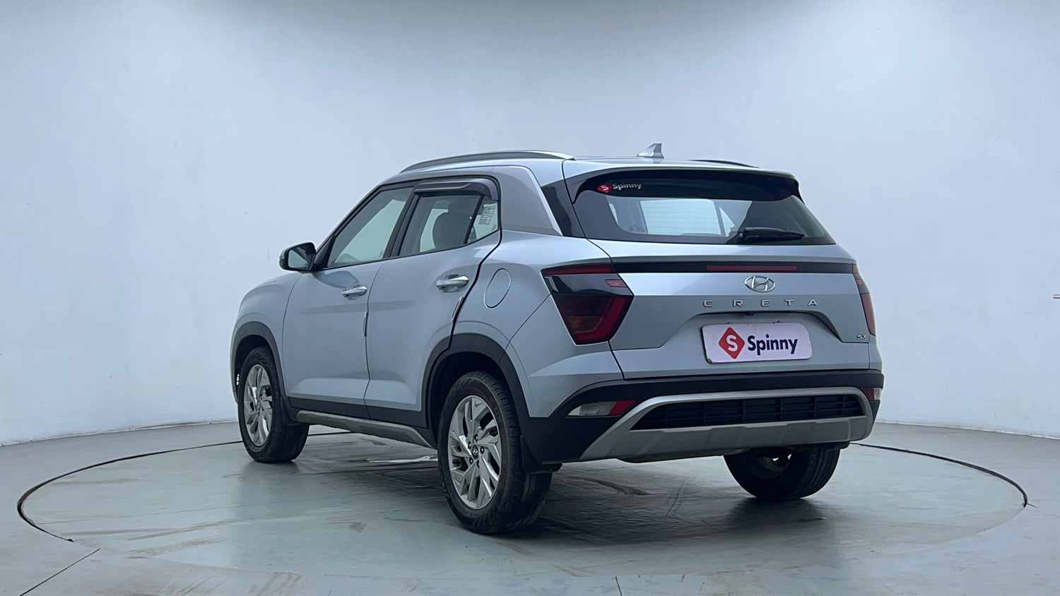 Used 2022 Hyundai Creta SX 1.5 Petrol Petrol Manual exterior LEFT REAR CORNER VIEW