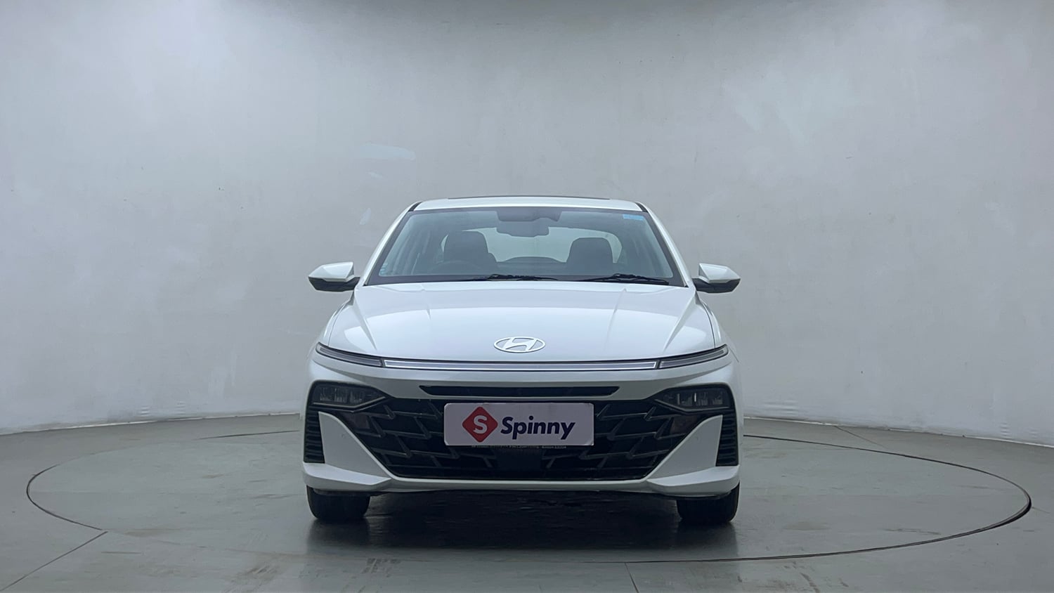 Used 2023 Hyundai Verna SX (O) 1.5 Turbo Petrol DCT Petrol Automatic exterior FRONT VIEW