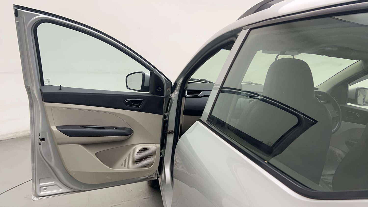 Used 2020 Renault Triber RXL Petrol Manual interior LEFT FRONT DOOR OPEN VIEW