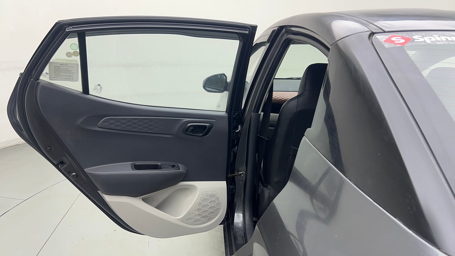 Used 2022 Hyundai Aura S 1.2 CNG Cng Manual interior LEFT REAR DOOR OPEN VIEW