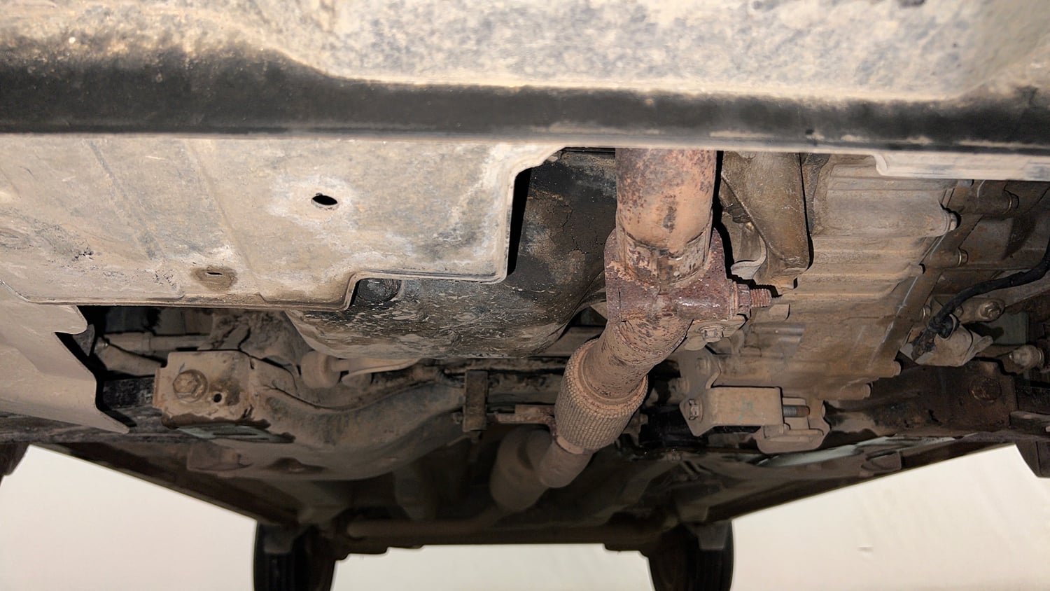 Used 2019 Tata Nexon XMA Petrol Petrol Automatic extra FRONT LEFT UNDERBODY VIEW