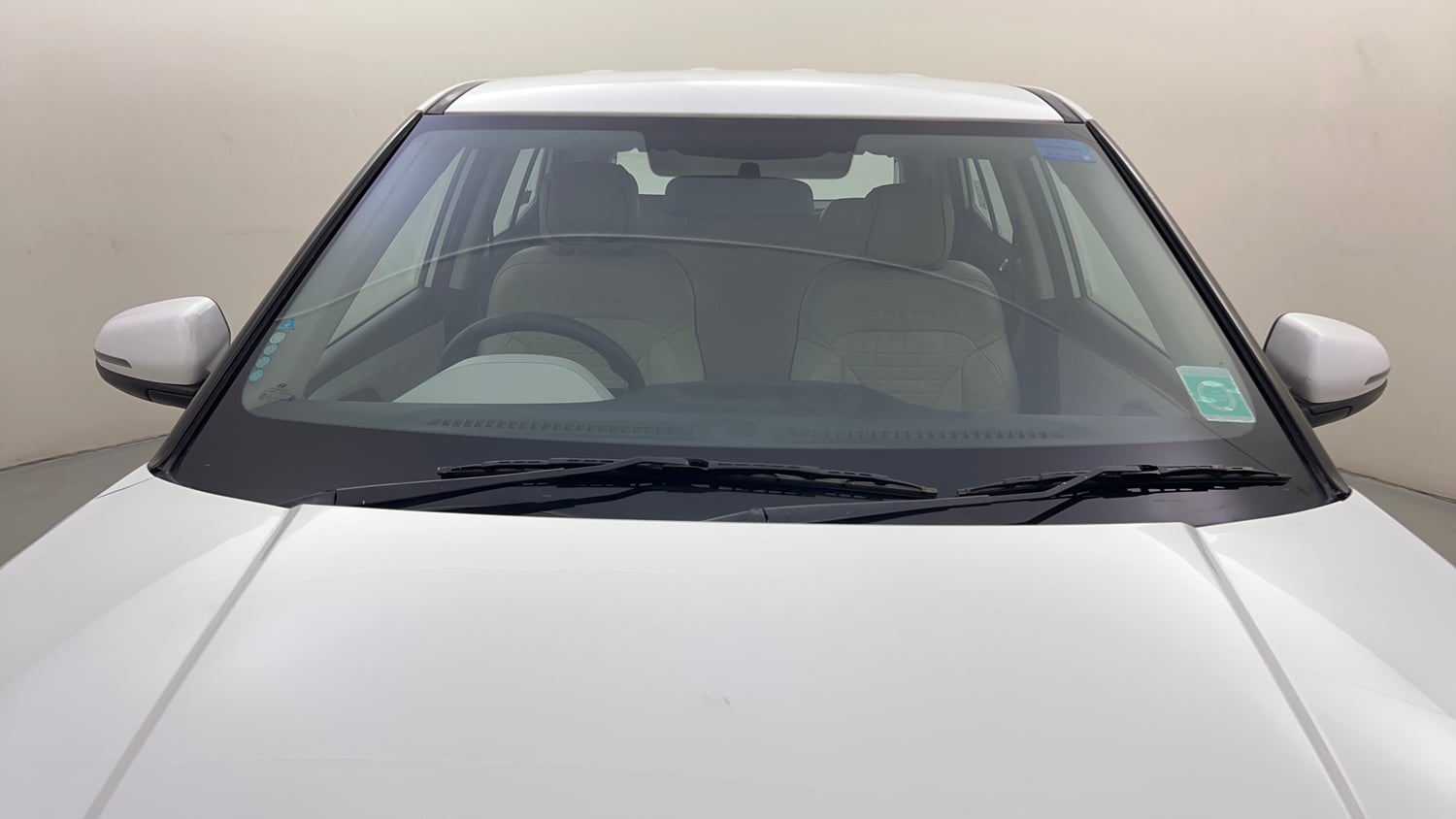 Used 2020 Hyundai Creta EX 1.5 Petrol Petrol Manual exterior FRONT WINDSHIELD VIEW