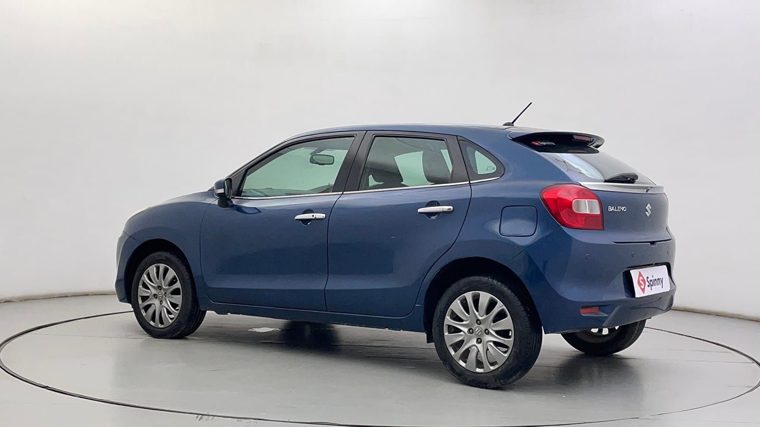 Used 2018 Maruti Suzuki Baleno Zeta 1.2 Petrol Manual exterior LEFT REAR CORNER VIEW