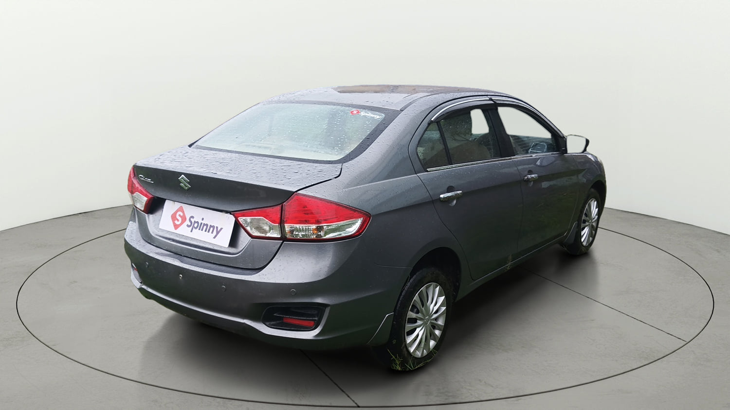 Used 2017 Maruti Suzuki Ciaz Delta 1.4 MT Petrol Manual exterior RIGHT REAR CORNER VIEW