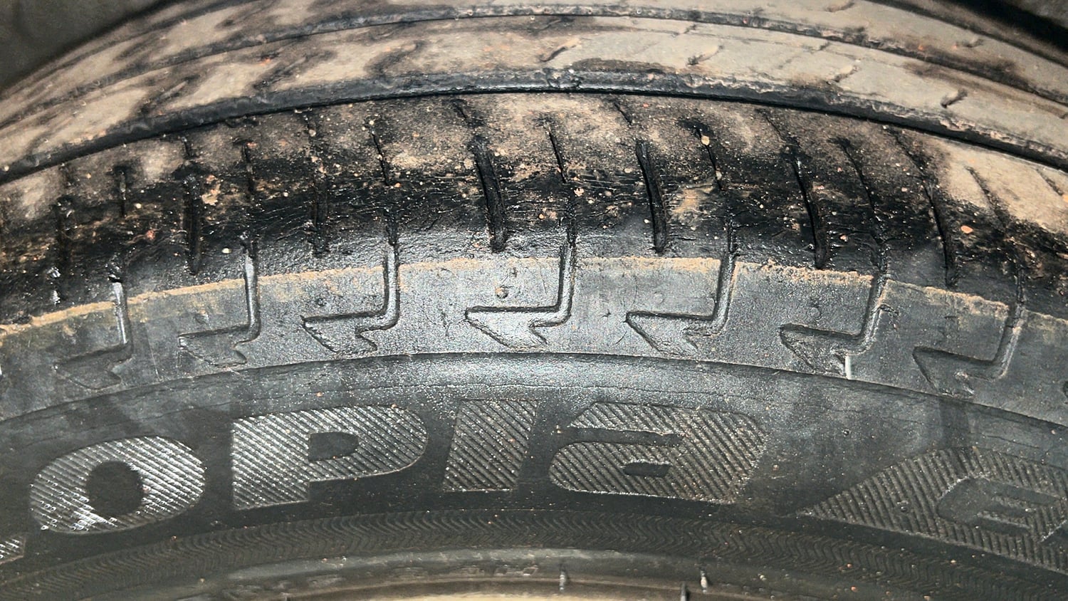 Used 2020 Maruti Suzuki Ignis Sigma 1.2 MT Petrol Manual tyres RIGHT REAR TYRE TREAD VIEW