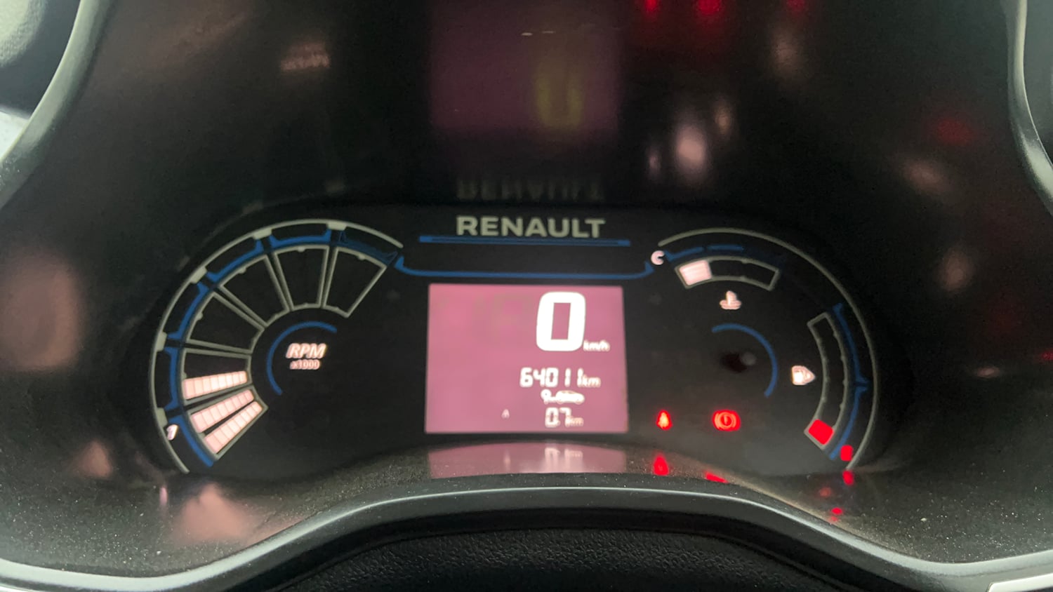 Used 2020 Renault Triber RXL Petrol Manual interior CLUSTERMETER VIEW