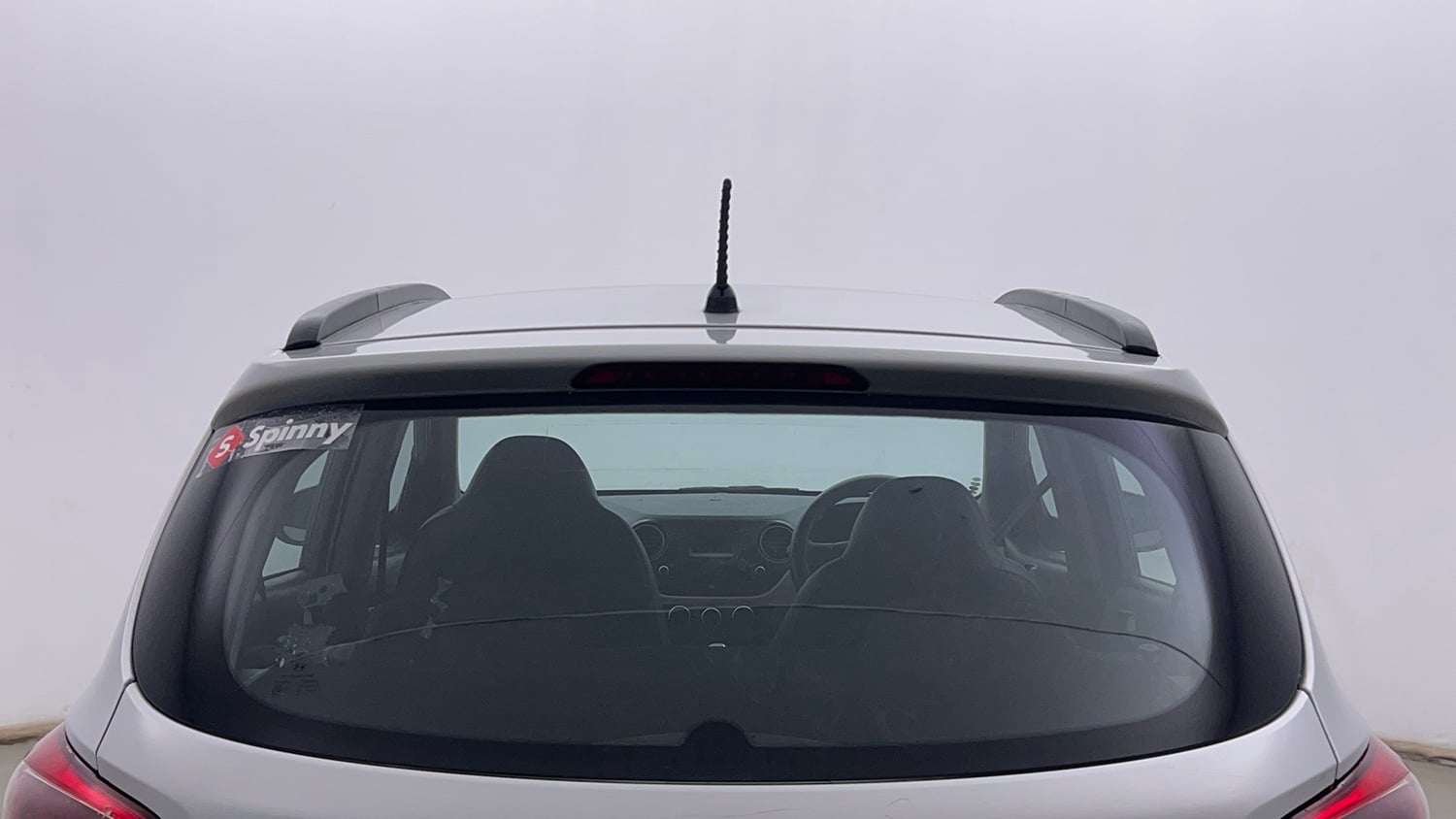 Used 2013 Hyundai Grand i10 Sportz 1.2 Kappa VTVT Petrol Manual exterior BACK WINDSHIELD VIEW