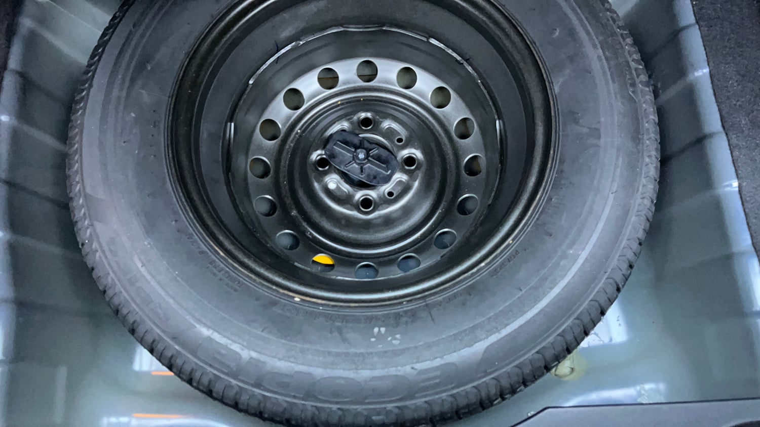 Used 2024 Tata Altroz XZA Plus (S) Lux Petrol Petrol Automatic tyres SPARE TYRE VIEW