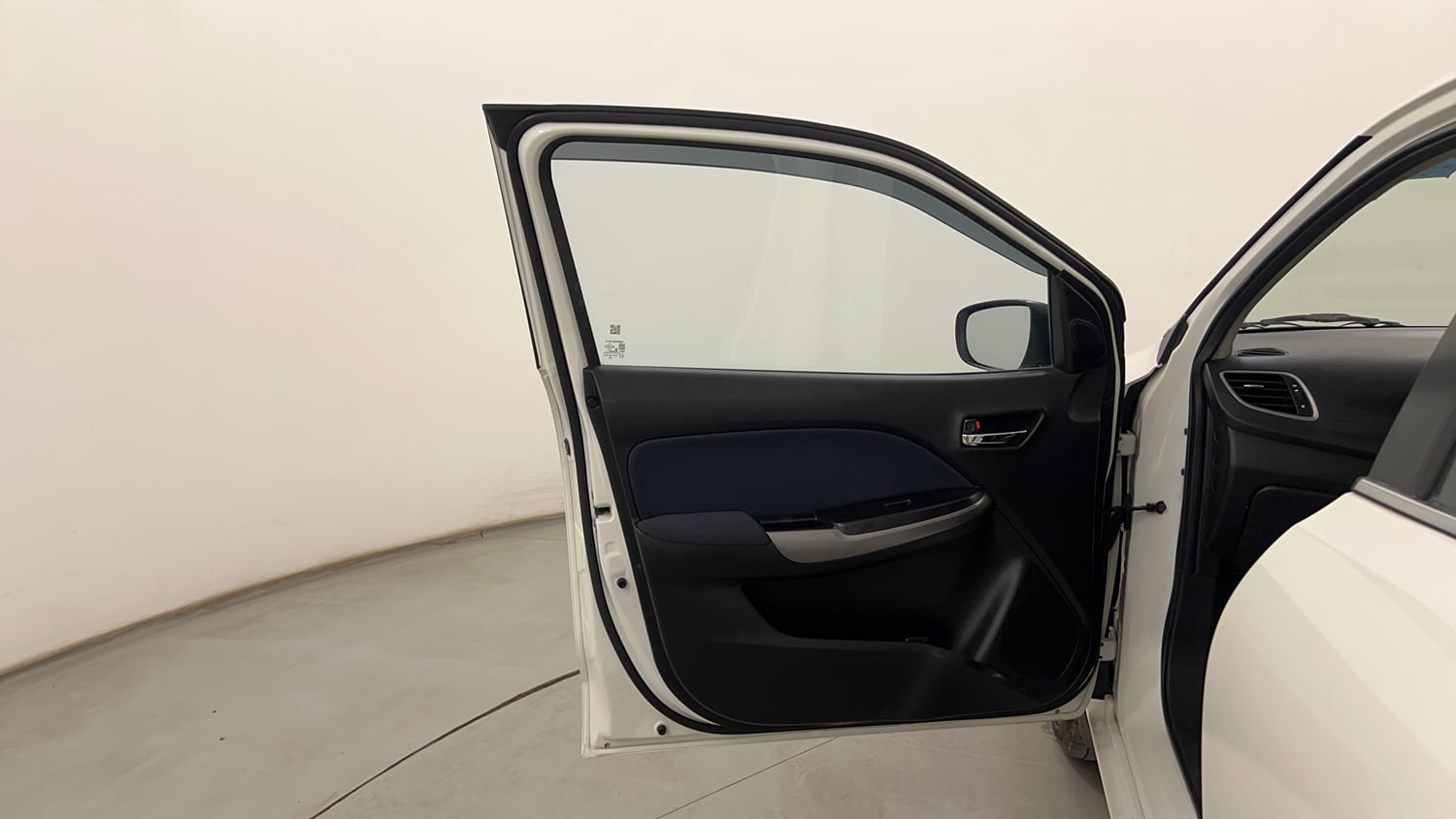 Used 2021 Toyota Glanza G Petrol Manual interior LEFT FRONT DOOR OPEN VIEW