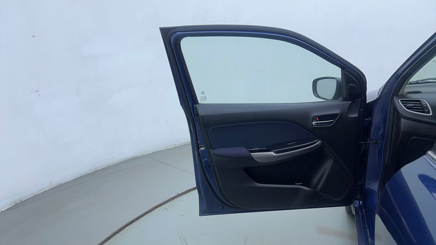 Used 2021 Maruti Suzuki Baleno Zeta Petrol Manual interior LEFT FRONT DOOR OPEN VIEW
