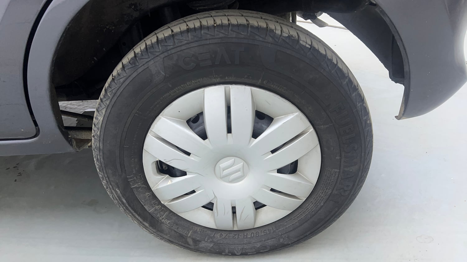 Used 2021 Maruti Suzuki Alto 800 Vxi Plus Petrol Manual tyres LEFT REAR TYRE RIM VIEW