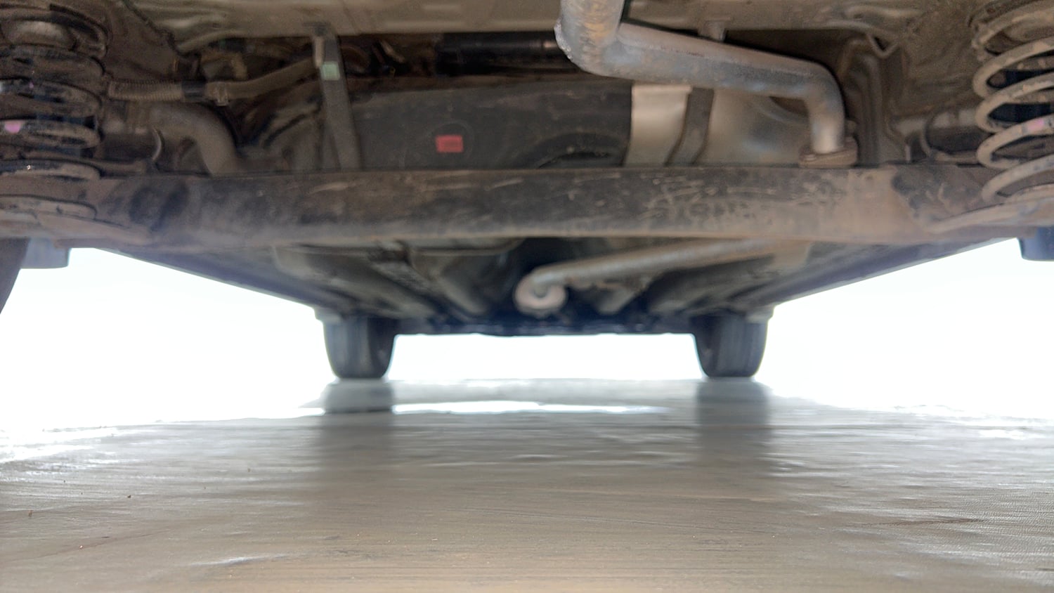 Used 2019 Hyundai Creta SX 1.6 Petrol Petrol Manual extra REAR UNDERBODY VIEW (TAKEN FROM REAR)