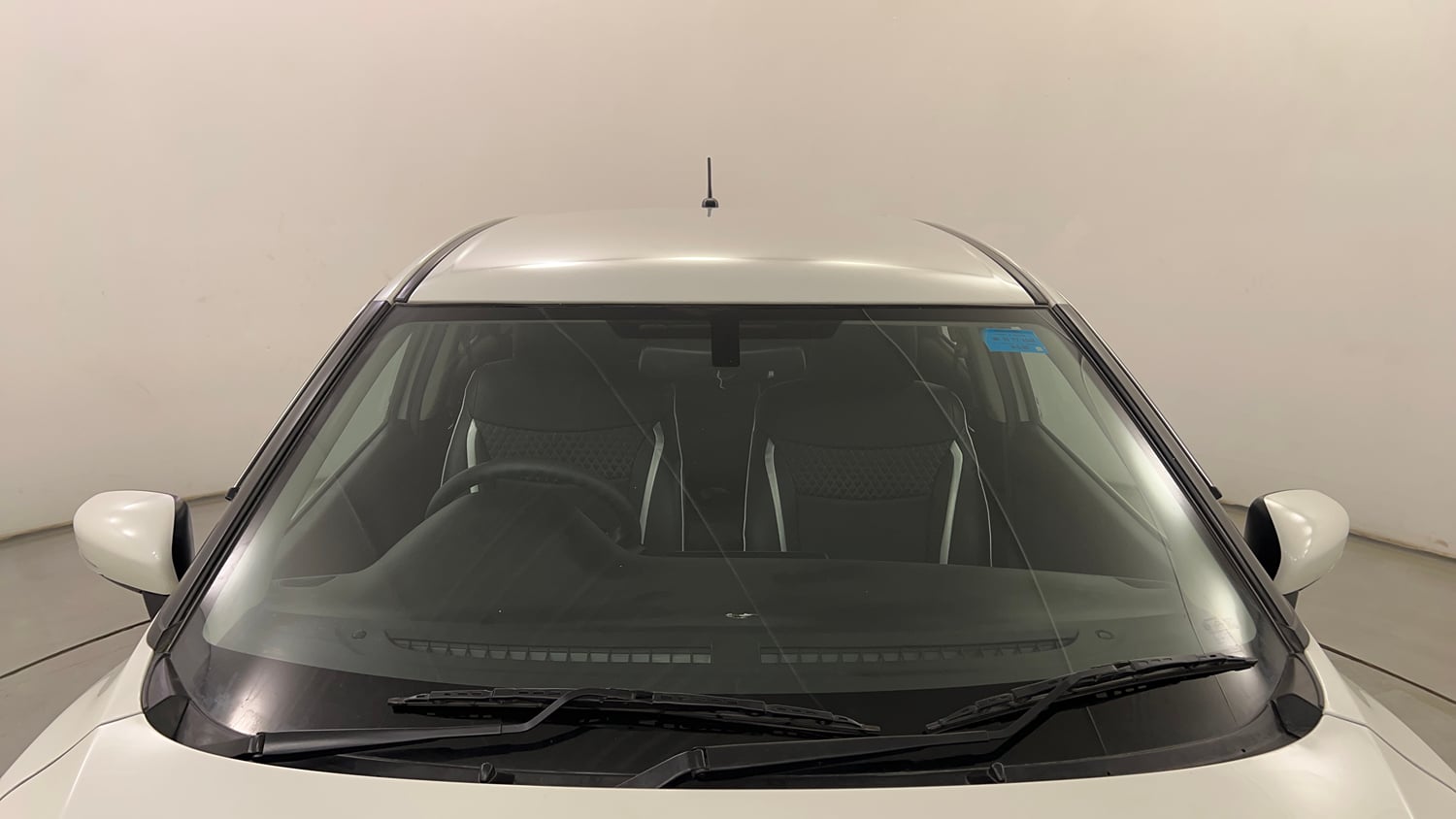 Used 2021 Toyota Glanza G Petrol Manual exterior FRONT WINDSHIELD VIEW