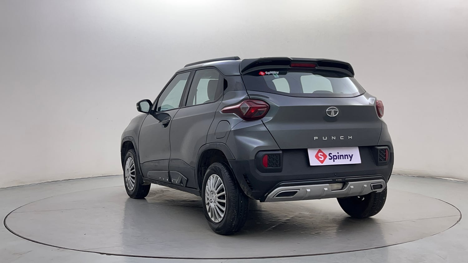 Used 2023 Tata Punch Pure MT Petrol Manual exterior LEFT REAR CORNER VIEW