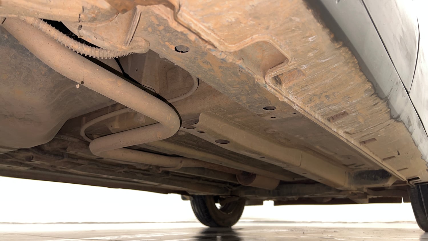 Used 2022 Tata Punch Accomplished AMT Petrol Automatic extra REAR RIGHT UNDERBODY VIEW