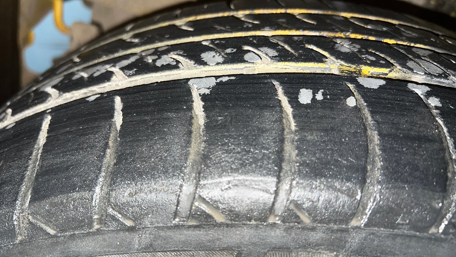 Used 2020 Tata Tiago XZ Plus Petrol Manual tyres RIGHT REAR TYRE TREAD VIEW