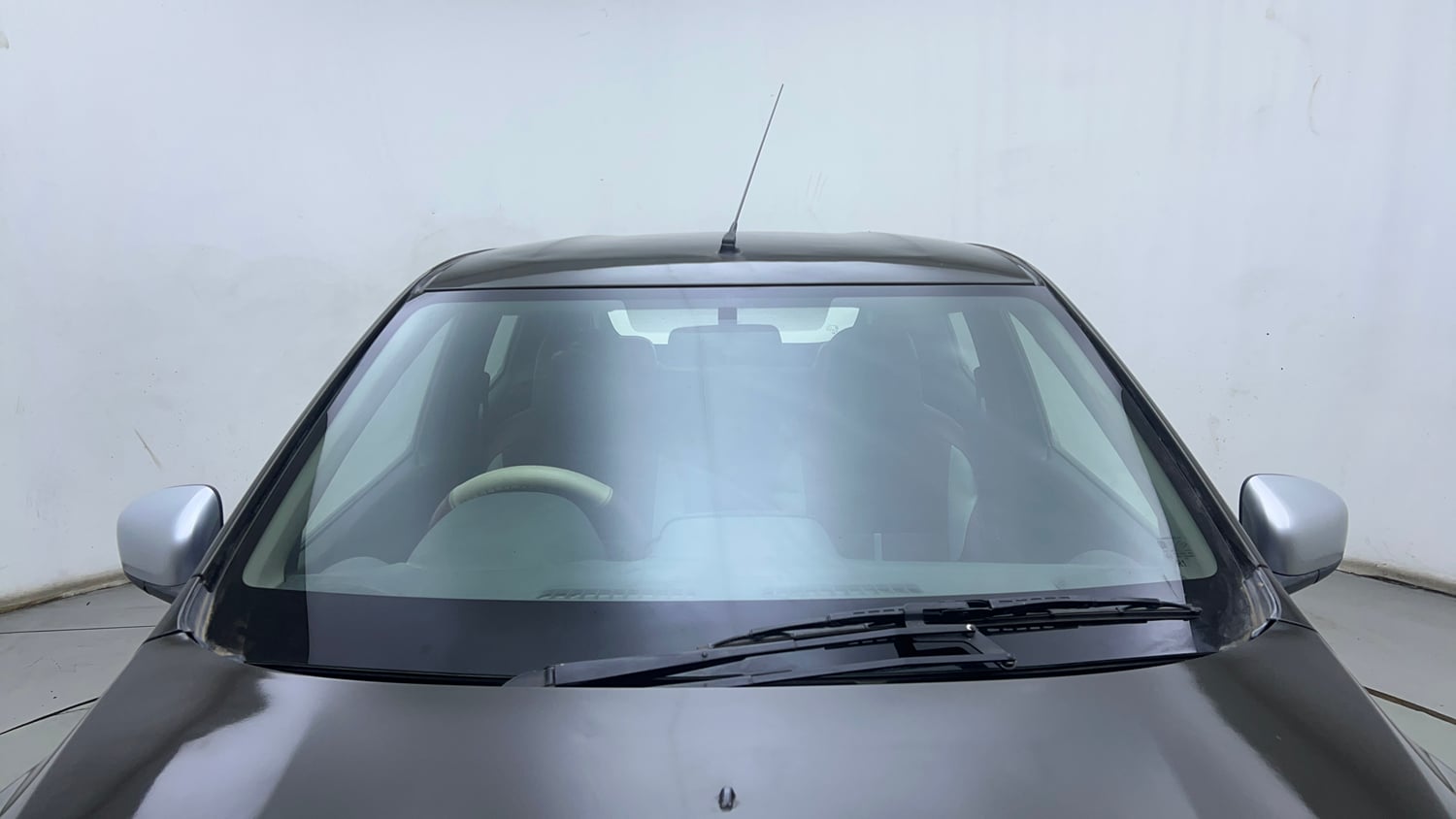 Used 2017 Renault Kwid RXL Petrol Manual exterior FRONT WINDSHIELD VIEW