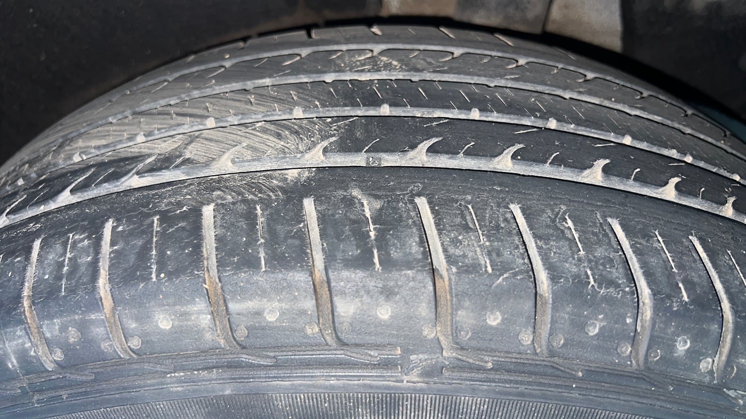 Used 2019 Hyundai Creta SX 1.6 Petrol Petrol Manual tyres LEFT REAR TYRE TREAD VIEW