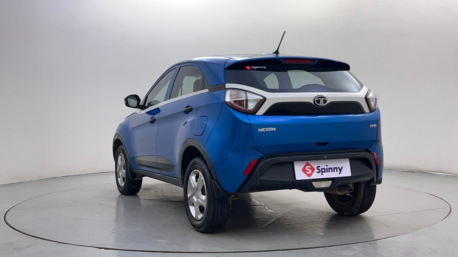 Used 2019 Tata Nexon XMA Petrol Petrol Automatic exterior LEFT REAR CORNER VIEW