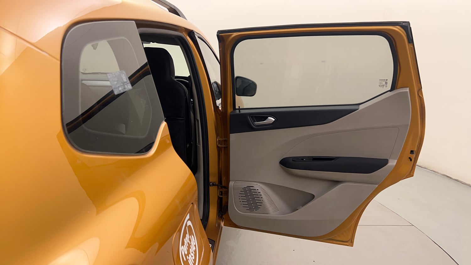 Used 2021 Renault Triber RXZ EASY-R AMT Petrol Automatic interior RIGHT REAR DOOR OPEN VIEW