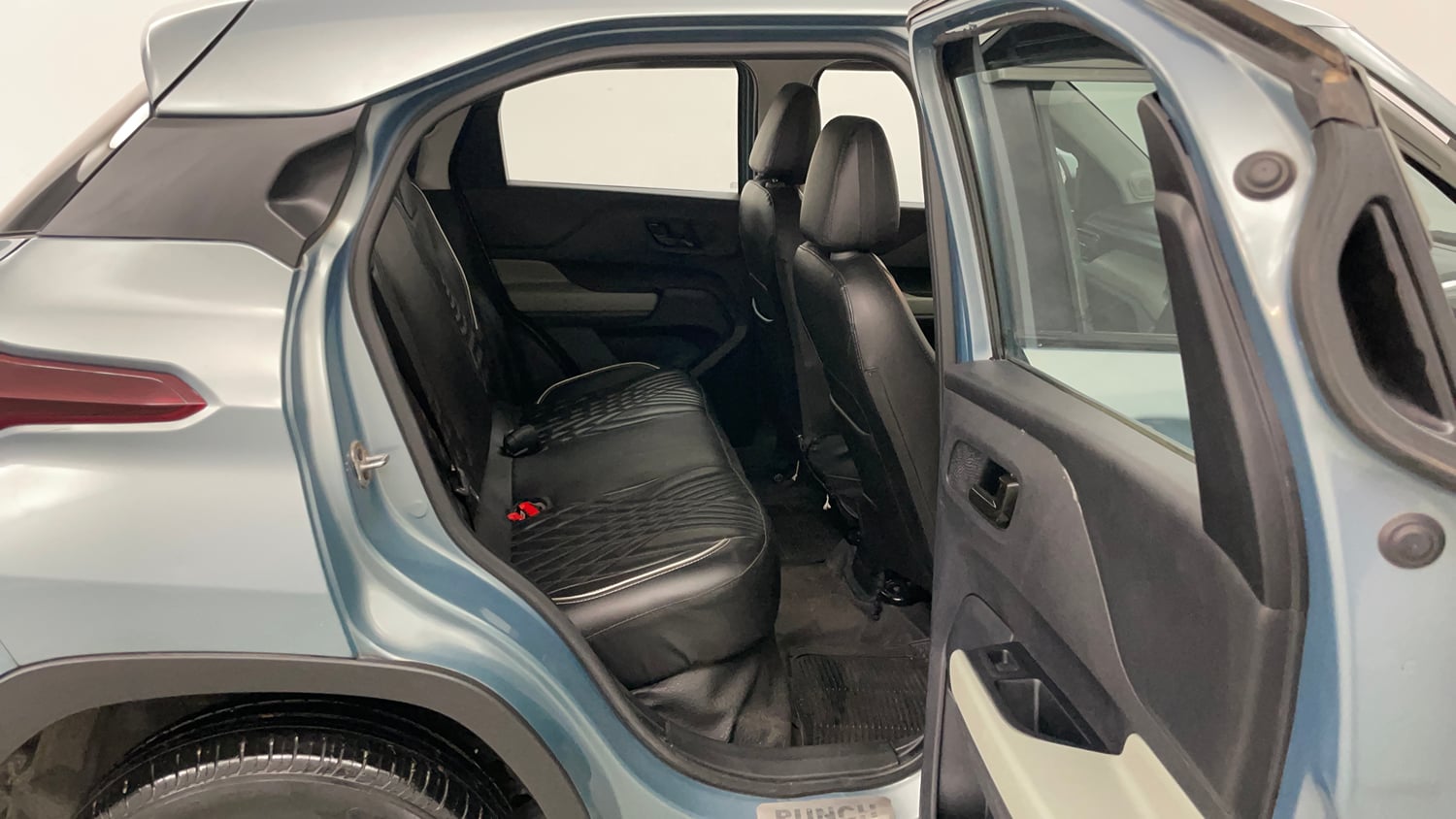 Used 2022 Tata Punch Adventure MT Petrol Manual interior RIGHT SIDE REAR DOOR CABIN VIEW