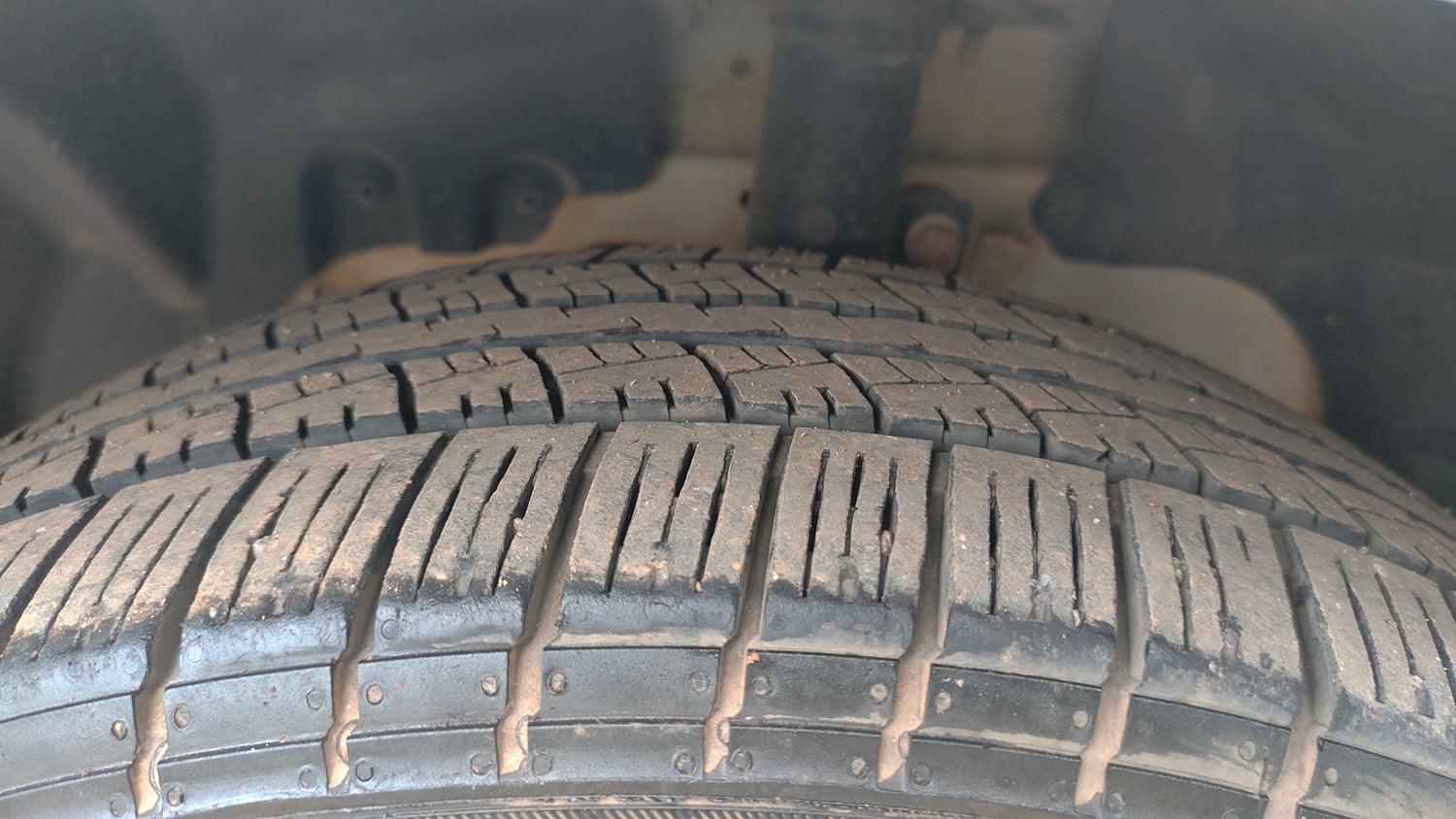 Used 2017 Ford EcoSport Ambiente 1.5L TDCi Diesel Manual tyres LEFT FRONT TYRE TREAD VIEW