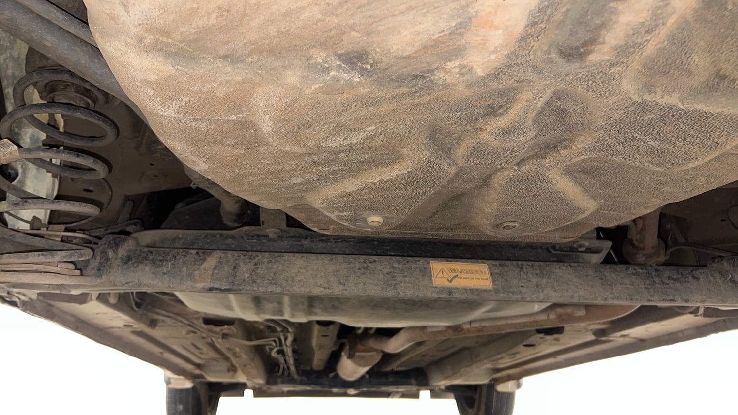 Used 2023 Tata Punch Pure MT Petrol Manual extra REAR UNDERBODY VIEW (TAKEN FROM REAR)