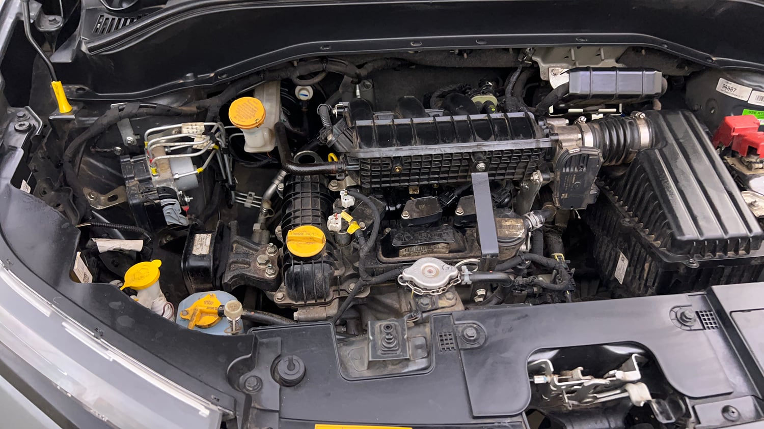 Used 2023 Tata Punch Pure MT Petrol Manual engine ENGINE RIGHT SIDE VIEW