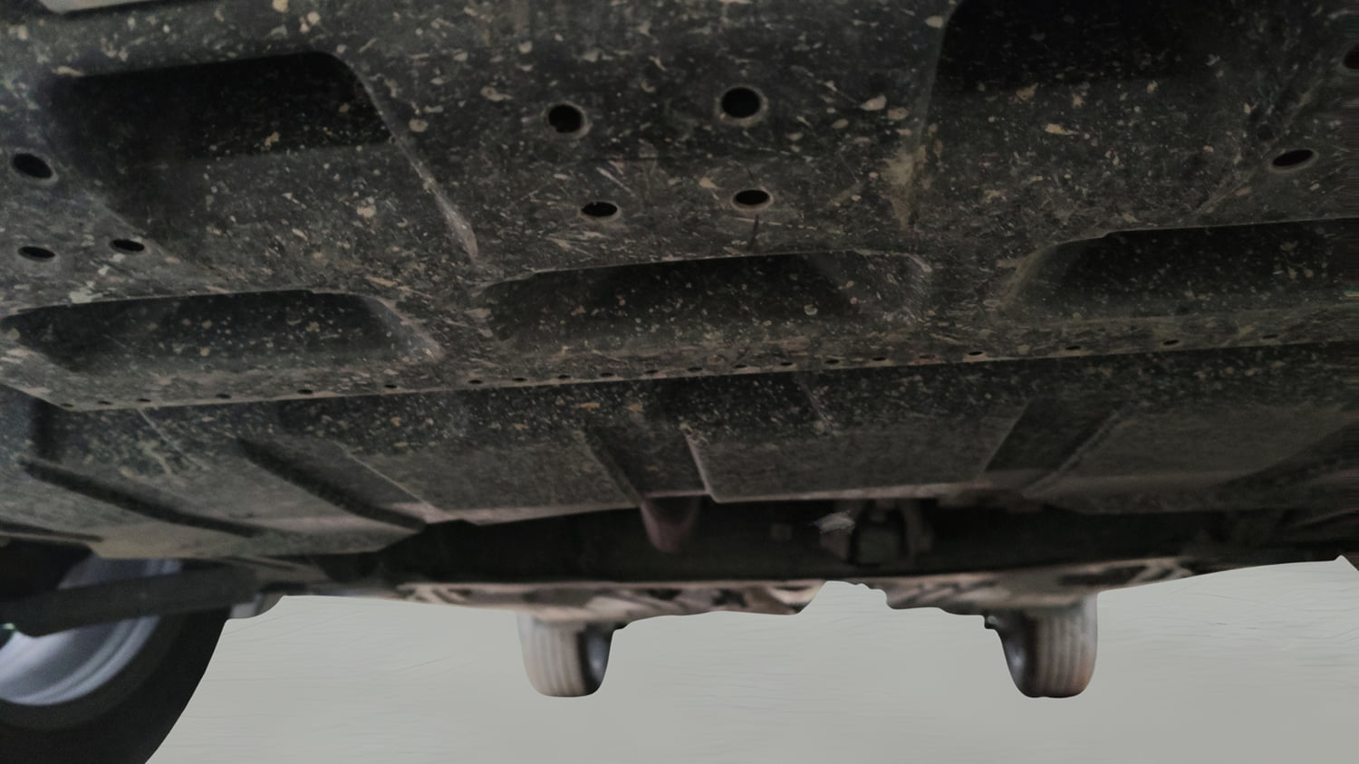 Used 2026 Maruti Suzuki Victoris ZXI+ (O) AT 2W (ADAS) Petrol Automatic extra FRONT LEFT UNDERBODY VIEW