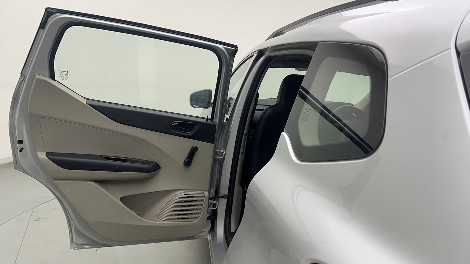 Used 2020 Renault Triber RXL Petrol Manual interior LEFT REAR DOOR OPEN VIEW