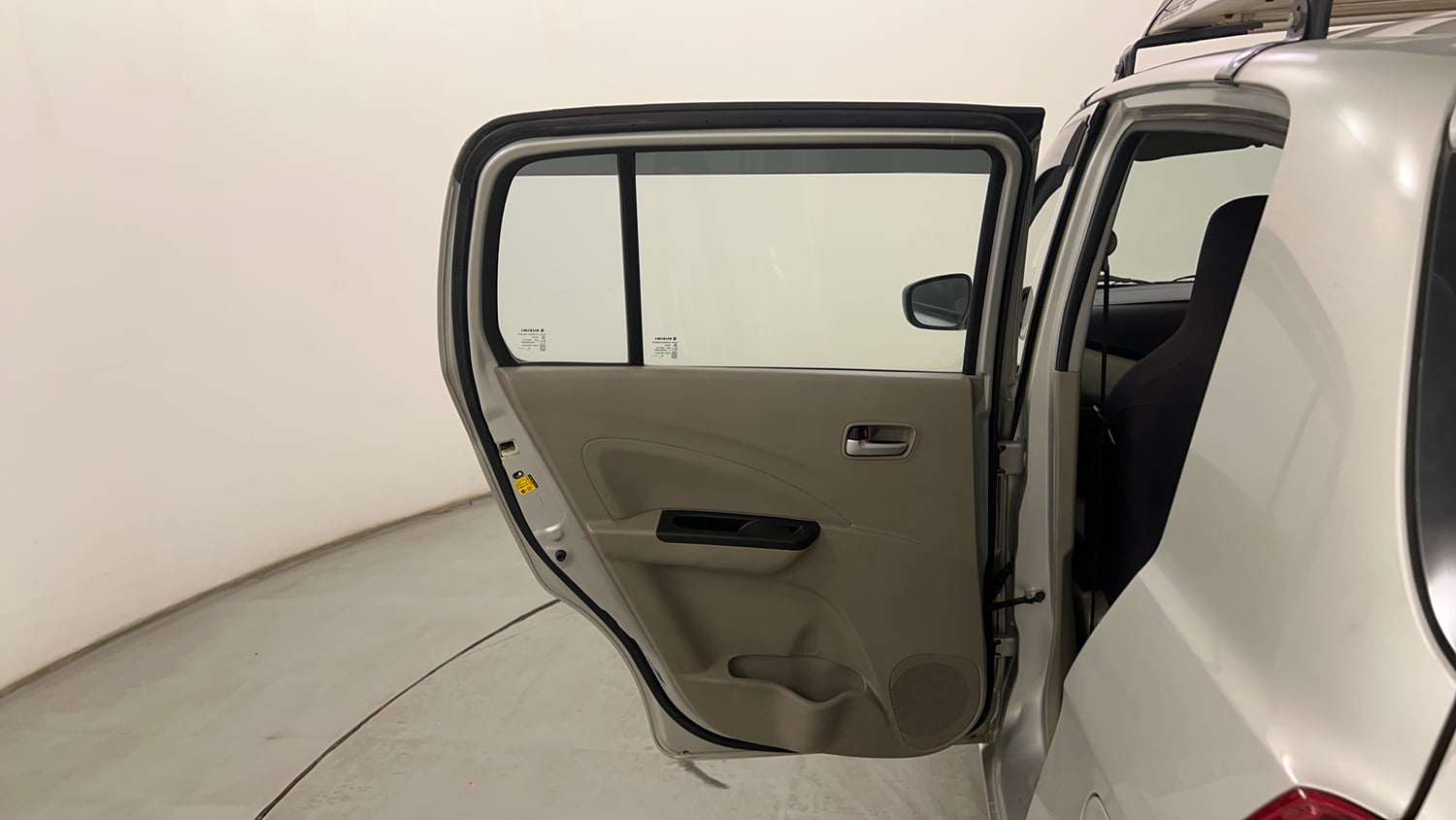 Used 2017 Maruti Suzuki Celerio VXI  CNG (Outside Fitted) Cng Manual interior LEFT REAR DOOR OPEN VIEW