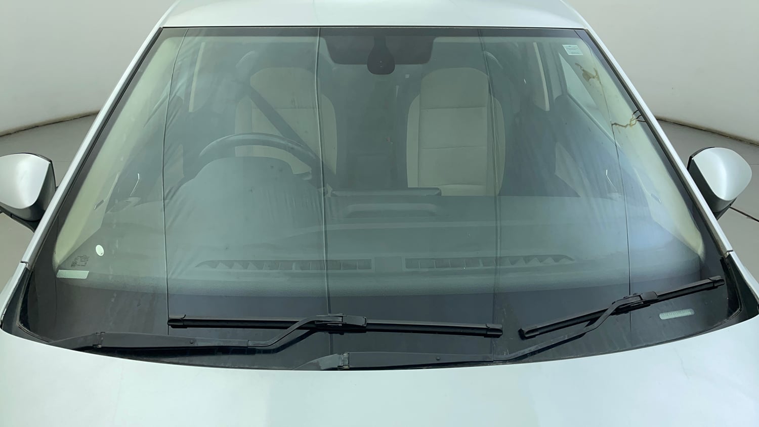 Used 2022 Skoda Slavia Style 1.0L TSI AT Petrol Automatic exterior FRONT WINDSHIELD VIEW