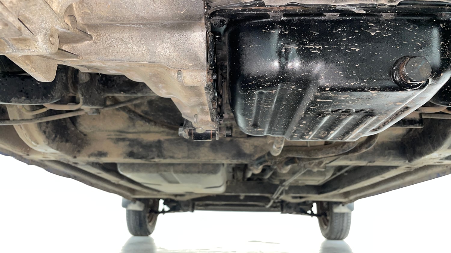 Used 2014 Tata Nano Twist XT Petrol Manual extra REAR UNDERBODY VIEW (TAKEN FROM REAR)
